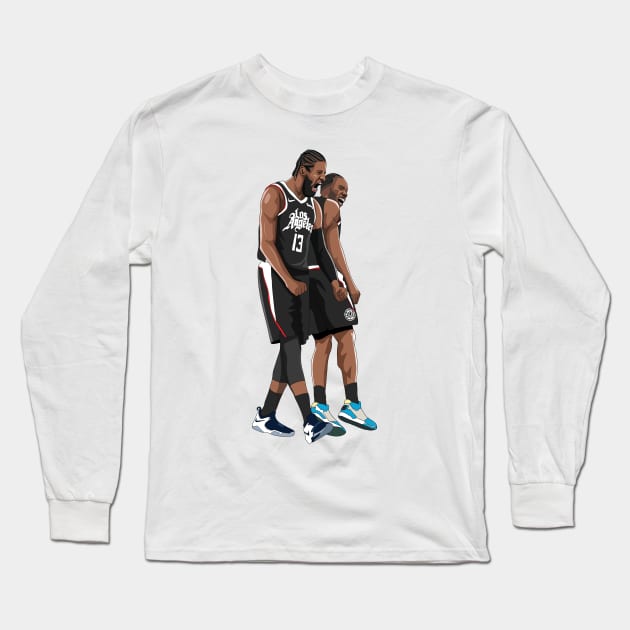 Paul George x Kawhi Leonard Long Sleeve T-Shirt by xavierjfong